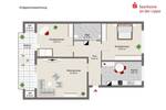 Etagenwohnung Lünen Brambauer - 3 Zimmer, 74 m&sup2;, 172.000&euro; | Angebot:26740956