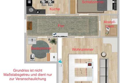 Wohnung Herne Wanne-Bickern - 1 Zimmer, 74 m&sup2;, 500&euro; | Angebot:27606554
