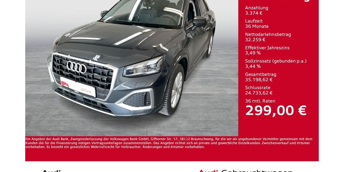 Audi Q2 7.318 km 32.233 &euro; Dortmund 44143