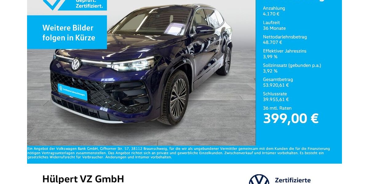 VW Tayron 7.598 km 52.488 &euro; Unna 59423