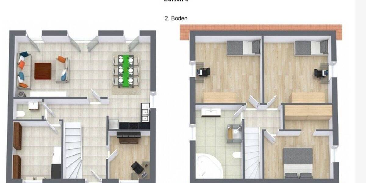 Einfamilienhaus Bergkamen-Weddinghofen Mitte - 5 Zimmer, 105 m&sup2;, 399.500&euro; | Angebot:25996544