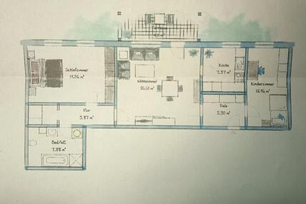 Wohnung Iserlohn - 3 Zimmer, 90 m&sup2;, 720&euro; | Angebot:25215039