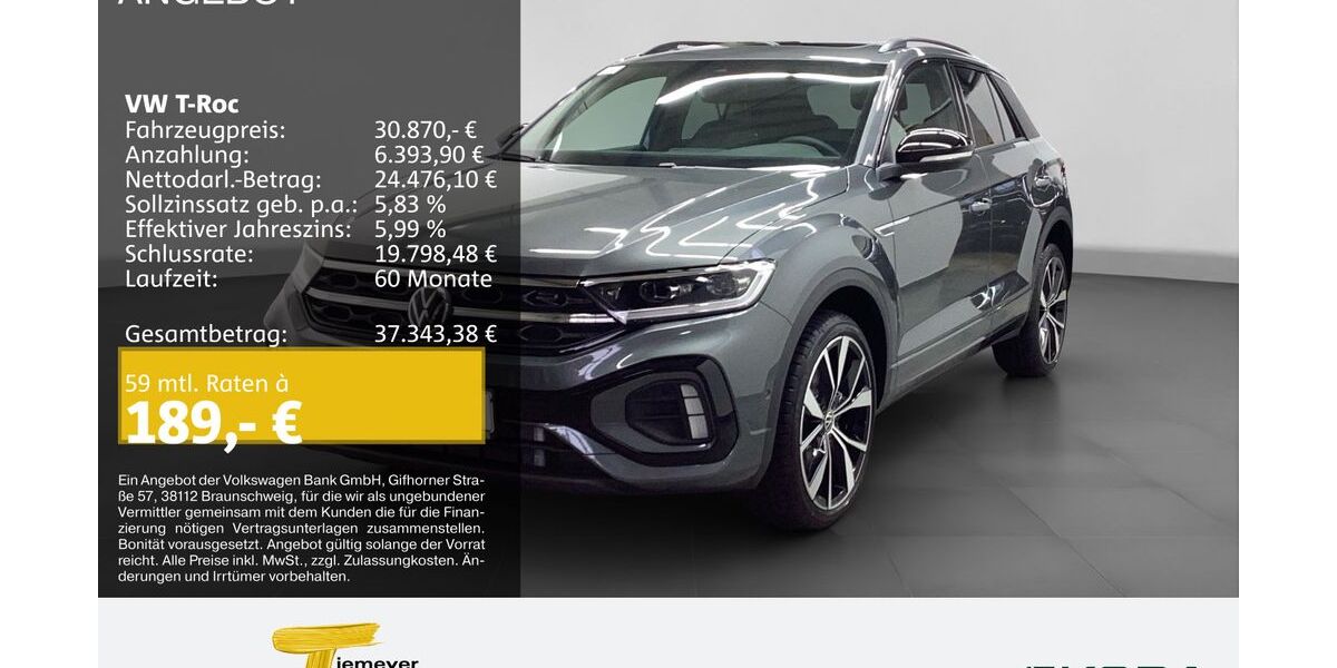 VW T-Roc 7.106 km 28.990 &euro; Bochum 44809