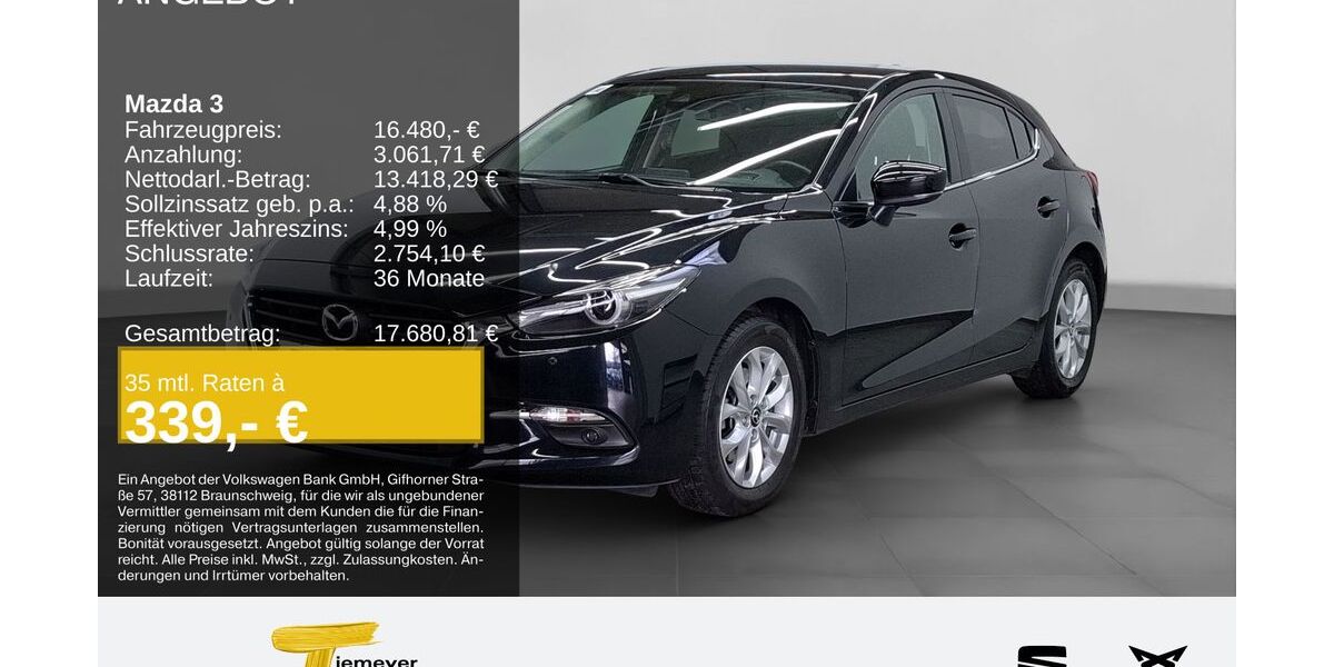 Mazda 3 54.778 km 15.980 &euro; Bochum 44809
