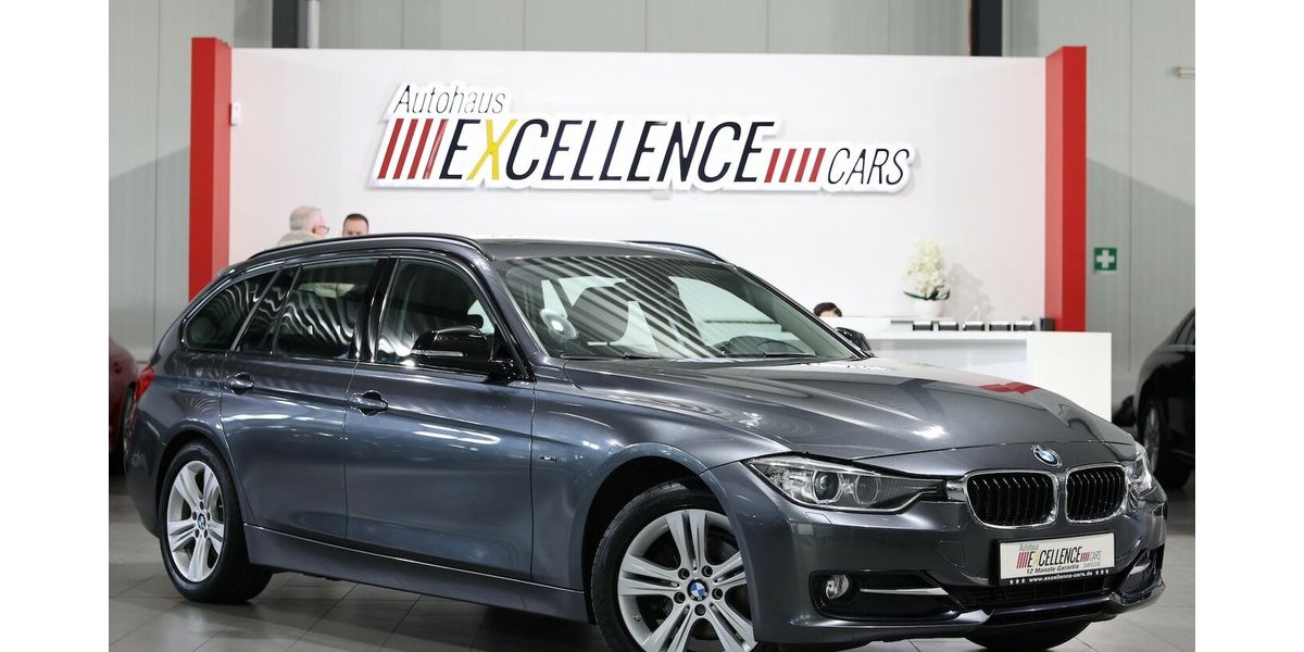 BMW 318d Touring blue PERFORMANCE SPORT / PANORAMA 80.000 km 15.111 &euro; Hamm 59077