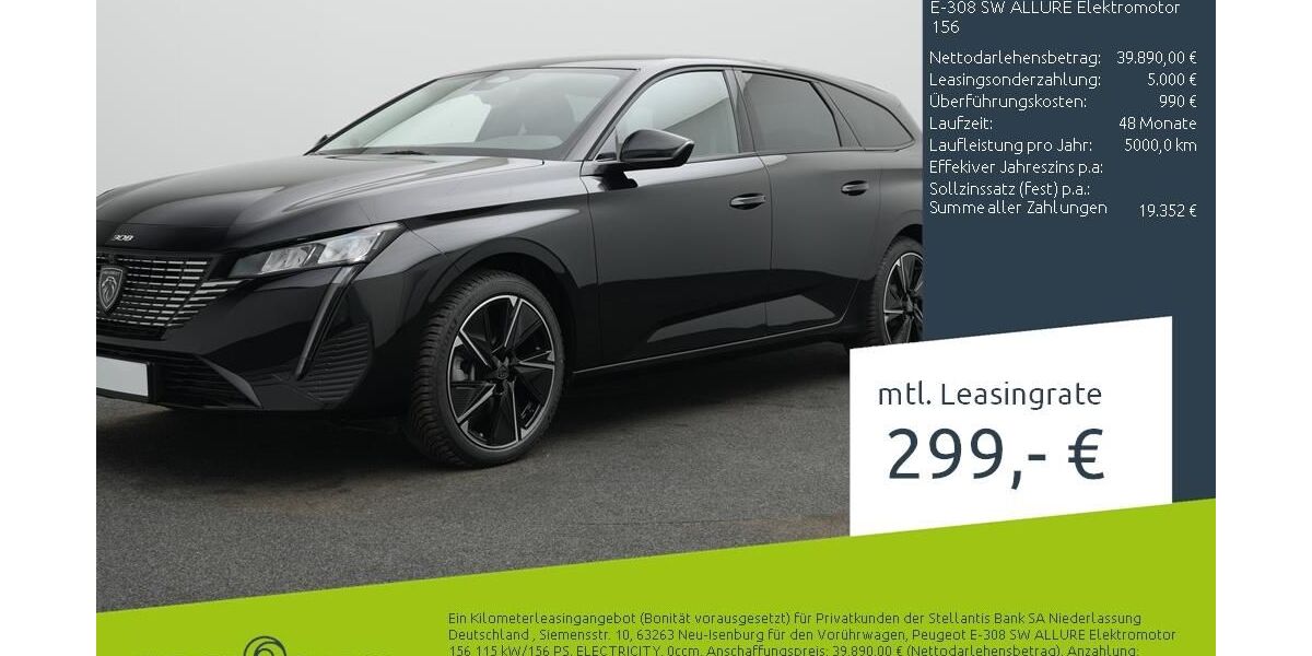 Peugeot 308 5.700 km 36.540 &euro; Dülmen 48249