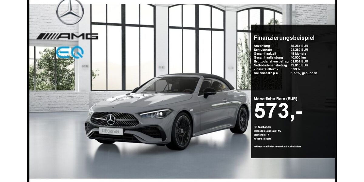 Mercedes-Benz CLE 220 34.605 km 60.250 &euro; Hagen 58135