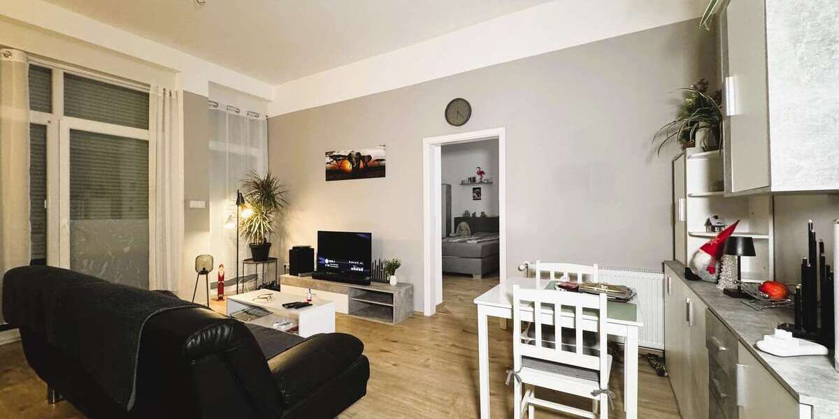 Attraktive vermietete 1,5 Zimmer, Eigentumswohnung mit Garten in Top-Zustand in HammHerringen - Erdgeschoßwohnung Hamm Herringen | Angebot:19742777