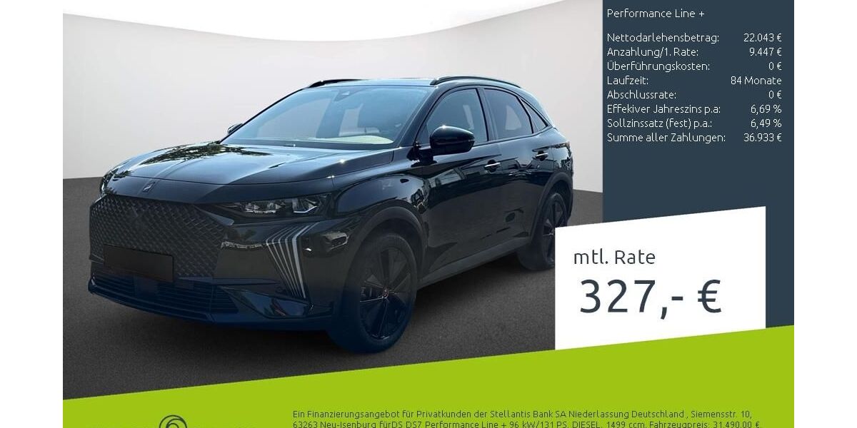 DS Automobiles DS7 (Crossback) 22.223 km 31.490 &euro; Dülmen 48249