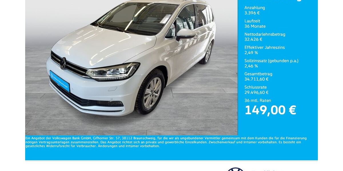 VW Touran 6.676 km 35.822 &euro; Unna 59423