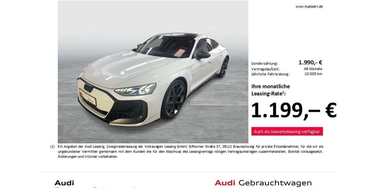 Audi RS e-tron GT 6.480 km 139.995 &euro; Dortmund 44143