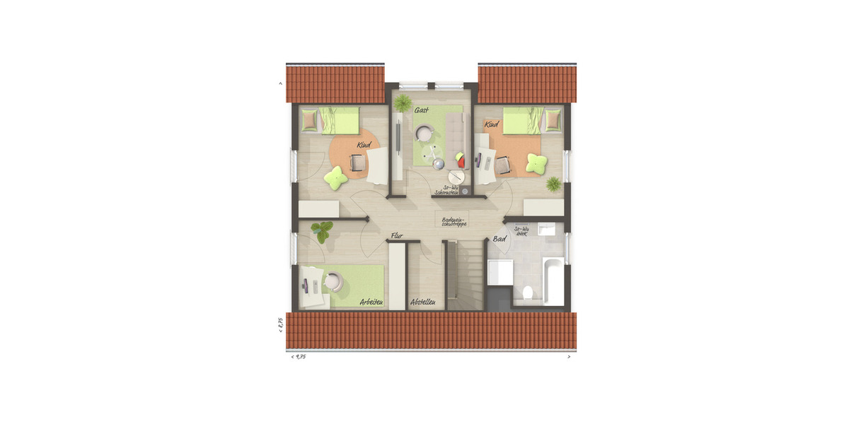 Einfamilienhaus Wickede (Ruhr) Wickede - 4 Zimmer, 125 m&sup2;, 385.760&euro; | Angebot:26202397