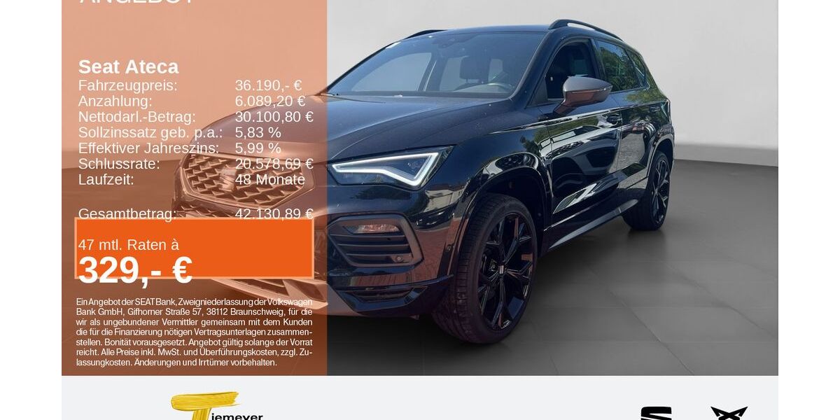 Seat Ateca 19.164 km 34.750 &euro; Recklinghausen 45663