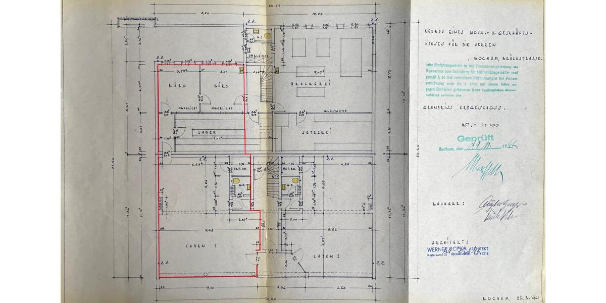 Gewerbeobjekt Bochum - 2.100&euro; | Angebot:24176777