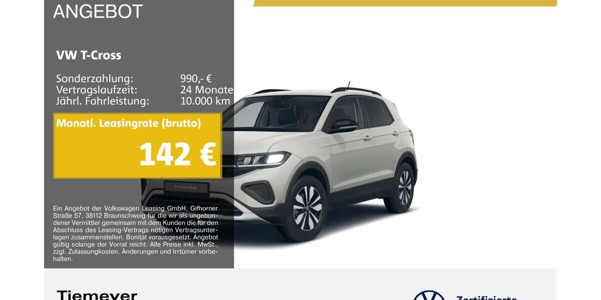 VW T-Cross 17.696 km 20.480 &euro; Bochum 44892