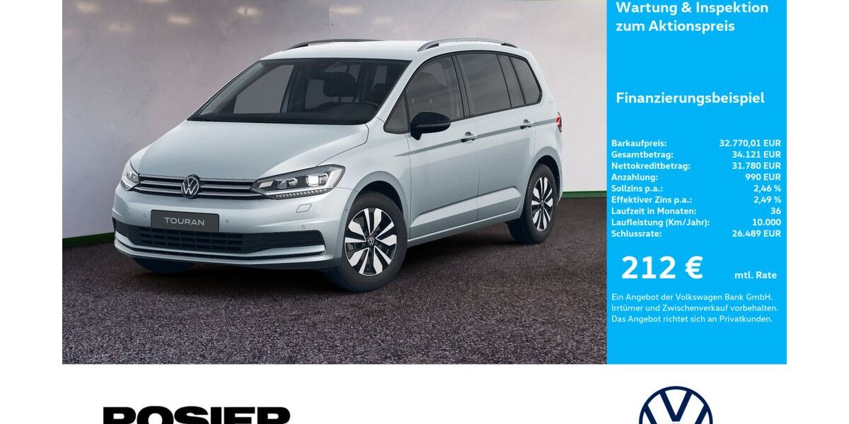 VW Touran 27.720 km 30.994 &euro; Menden 58706