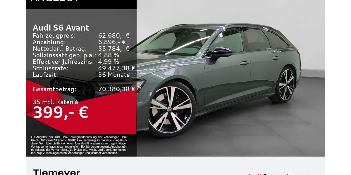 Audi S6 6.768 km 61.760 &euro; Bochum 44809