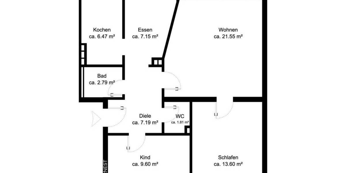 Etagenwohnung Dortmund Lütgendortmund - 6 Zimmer, 140 m&sup2;, 229.000&euro; | Angebot:26787849