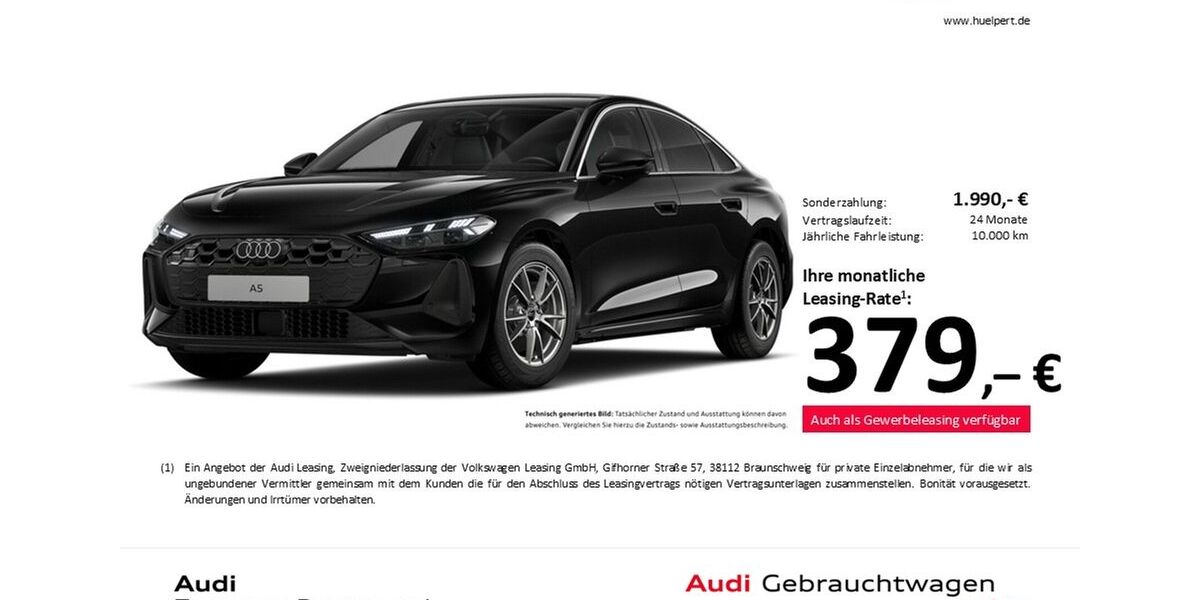 Audi A5 19.721 km 49.988 &euro; Dortmund 44143