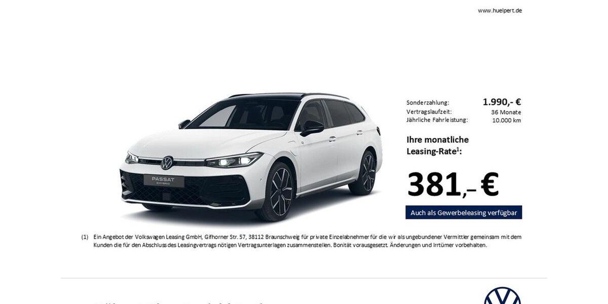 VW Passat Variant 3.073 km 49.421 &euro; Dortmund 44379