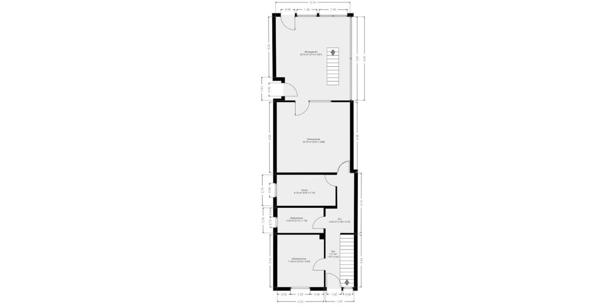 Doppelhaushälfte Hamm Heessen - 4 Zimmer, 100 m&sup2;, 210.000&euro; | Angebot:26500504