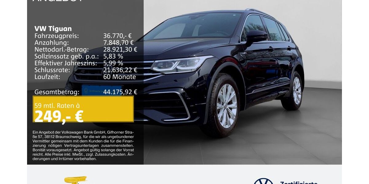 VW Tiguan 35.439 km 34.860 &euro; Herne 44653