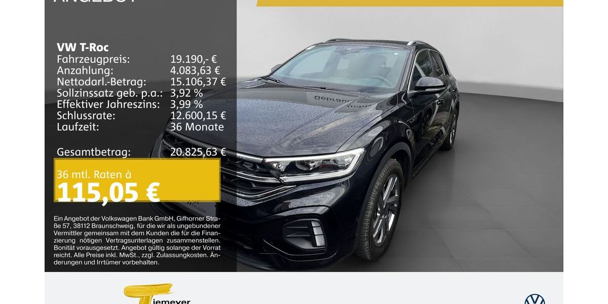 VW T-Roc 39.288 km 19.190 &euro; Recklinghausen 45663