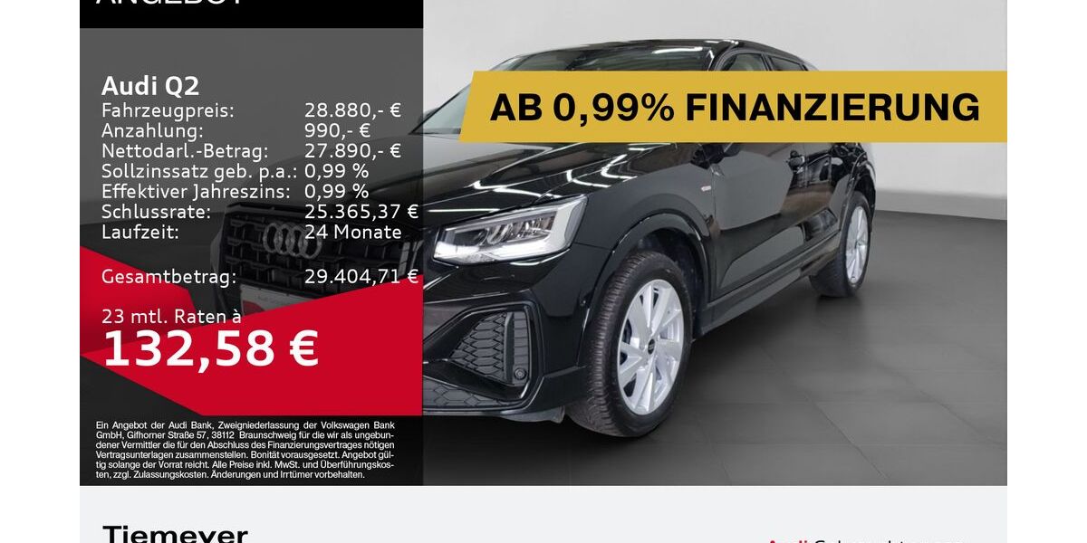 Audi Q2 23.236 km 28.110 &euro; Bochum 44809