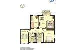 Etagenwohnung Bergkamen - 3 Zimmer, 63 m&sup2;, 479&euro; | Angebot:24813804