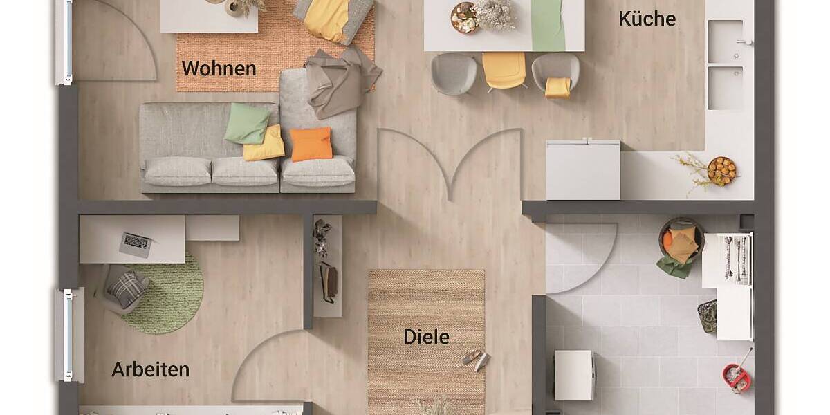 Mehrfamilienhaus, Wohnhaus Wickede (Ruhr) Wickede - 4 Zimmer, 124 m&sup2;, 389.240&euro; | Angebot:26188555