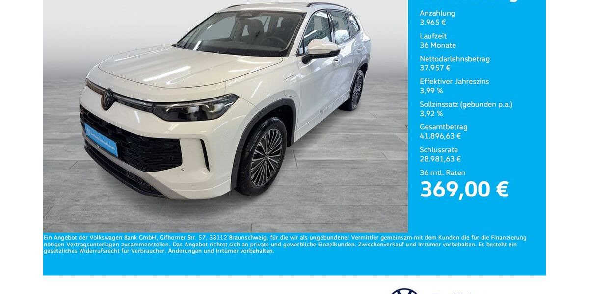 VW Tayron 17.414 km 41.677 &euro; Bergkamen 59192