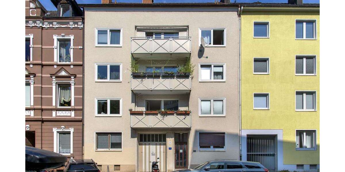 Etagenwohnung Dortmund Innenstadt West - 1 Zimmer, 42 m&sup2;, 409&euro; | Angebot:26238753