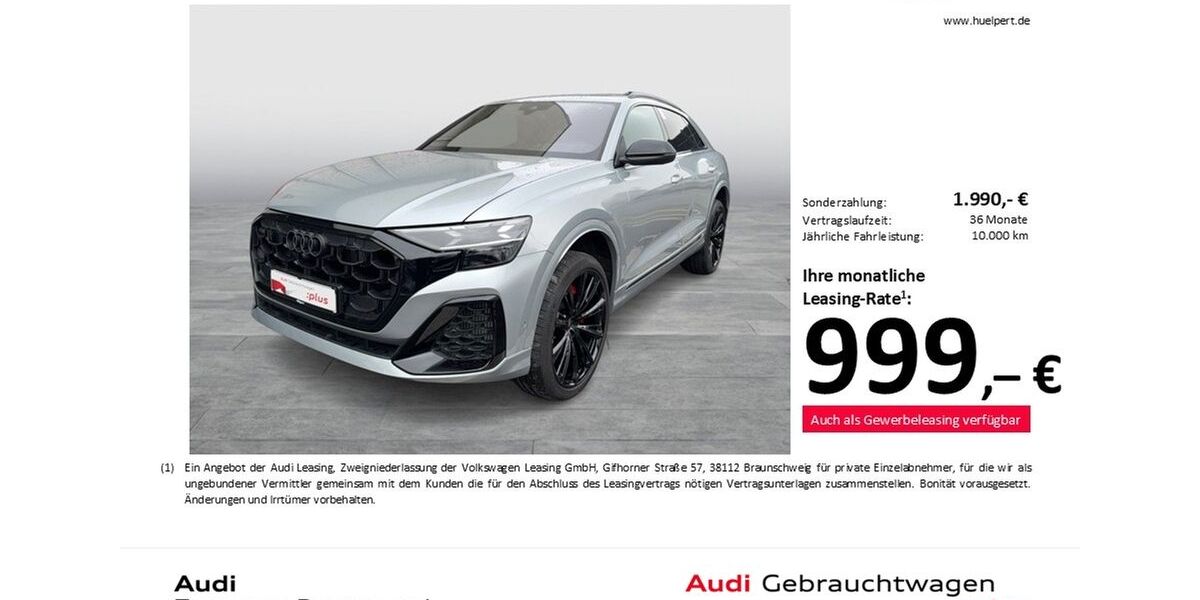 Audi SQ8 9.895 km 99.911 &euro; Dortmund 44143