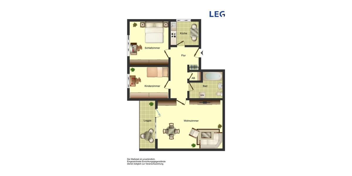 Etagenwohnung Bergkamen - 3.5 Zimmer, 78 m&sup2;, 539&euro; | Angebot:24714311