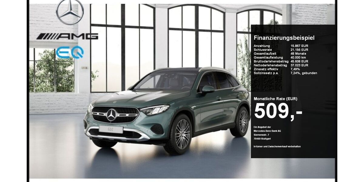Mercedes-Benz GLC 220 8.397 km 51.870 &euro; Lünen 44532