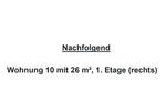 Etagenwohnung Dortmund Hombruch - 1 Zimmer, 26 m&sup2;, 470&euro; | Angebot:26698630