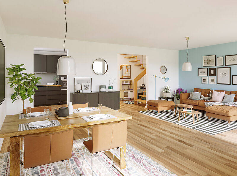 Doppelhaushälfte Marl Hamm - 4 Zimmer, 125 m&sup2;, 441.000&euro; | Angebot:25663387