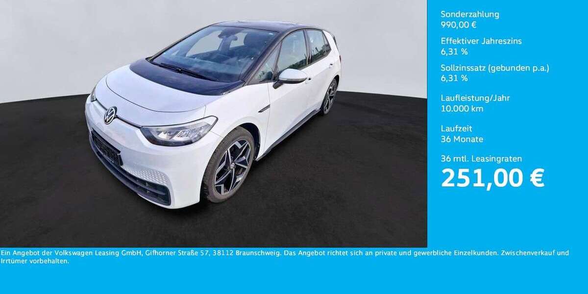 VW ID.3 22.678 km 19.210 &euro; Unna 59423