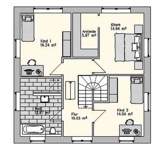 Einfamilienhaus Senden - 5 Zimmer, 148 m&sup2;, 412.800&euro; | Angebot:26686287