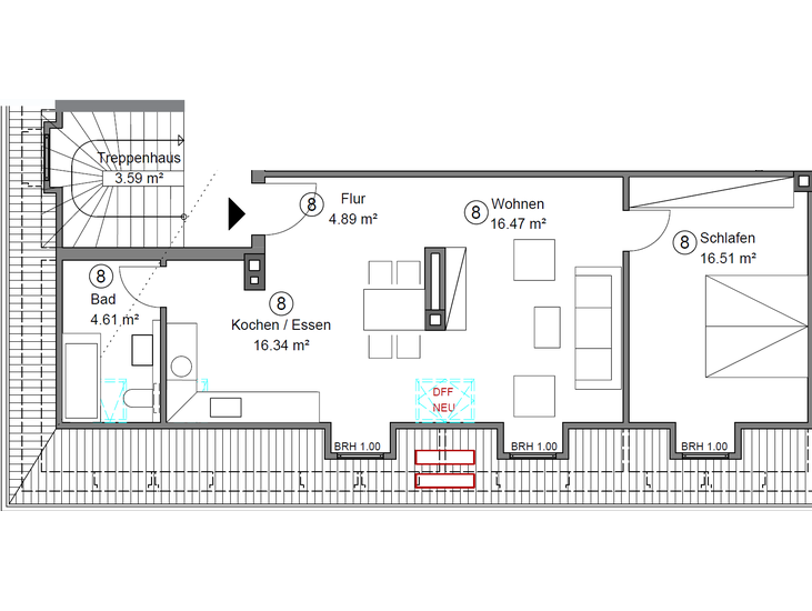 Ideale Kapitalanlage - Helle 2,5-Zimmer-Wohnung in Hamm-Herringen – vermietet, modernisiert, - Anlageobjekt Hamm Herringen | Angebot:20312871