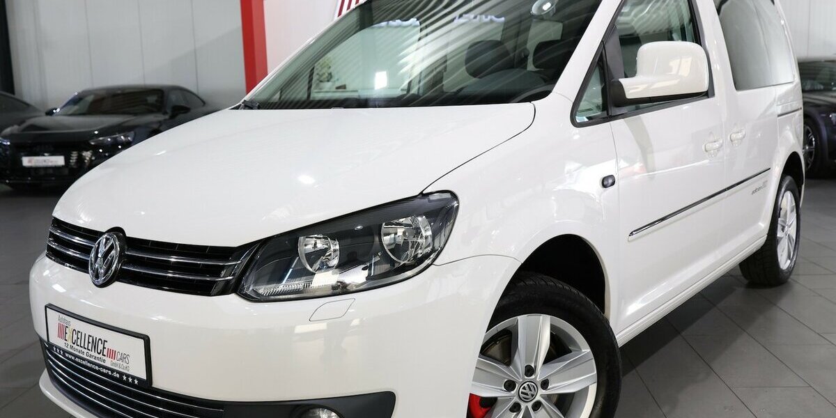 VW Caddy KOMBI 1.6 TDI DSG EDITION-30 WHITE & BLACK 144.000 km 14.881 &euro; Hamm 59077