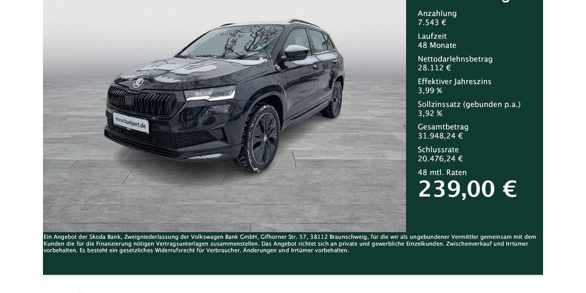 Skoda Karoq 7.168 km 35.375 &euro; Dortmund 44269