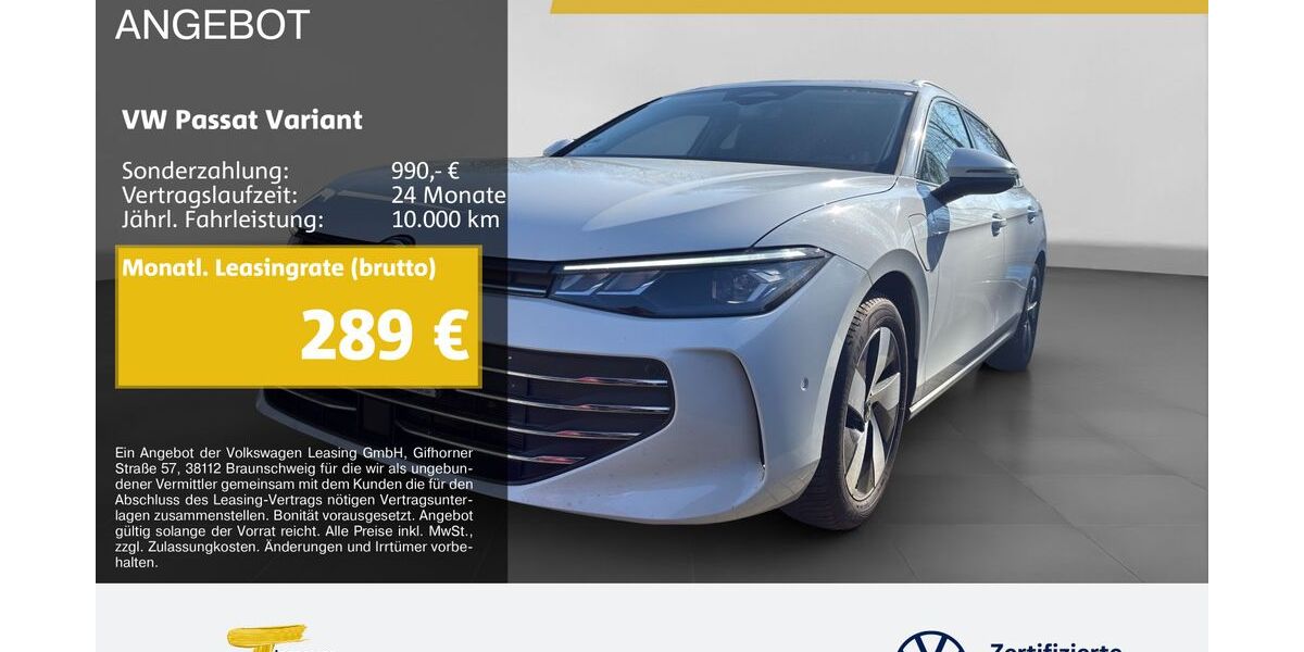 VW Passat Variant 27.227 km 33.350 &euro; Castrop-Rauxel 44575