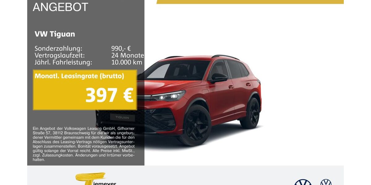 VW Tiguan 12.843 km 44.640 &euro; Marl 45770