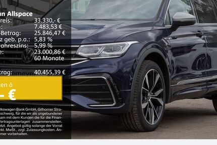 VW Tiguan Allspace 50.123 km 33.330 &euro; Castrop-Rauxel 44575
