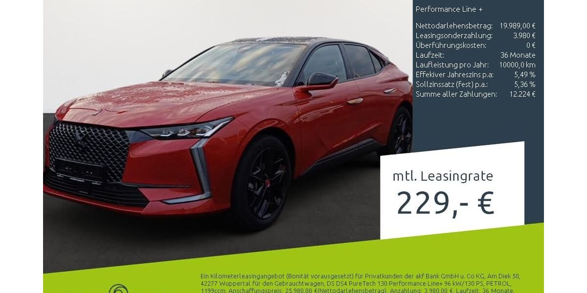 DS Automobiles DS4 13.675 km 19.160 &euro; Dülmen 48249
