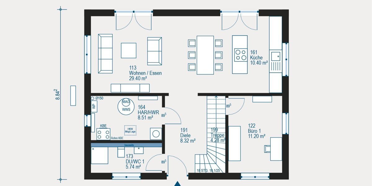 Ihr neues Zuhause - Raum für Familie und individuelle Freiheit - Einfamilienhaus Wickede (Ruhr) | Angebot:27642956