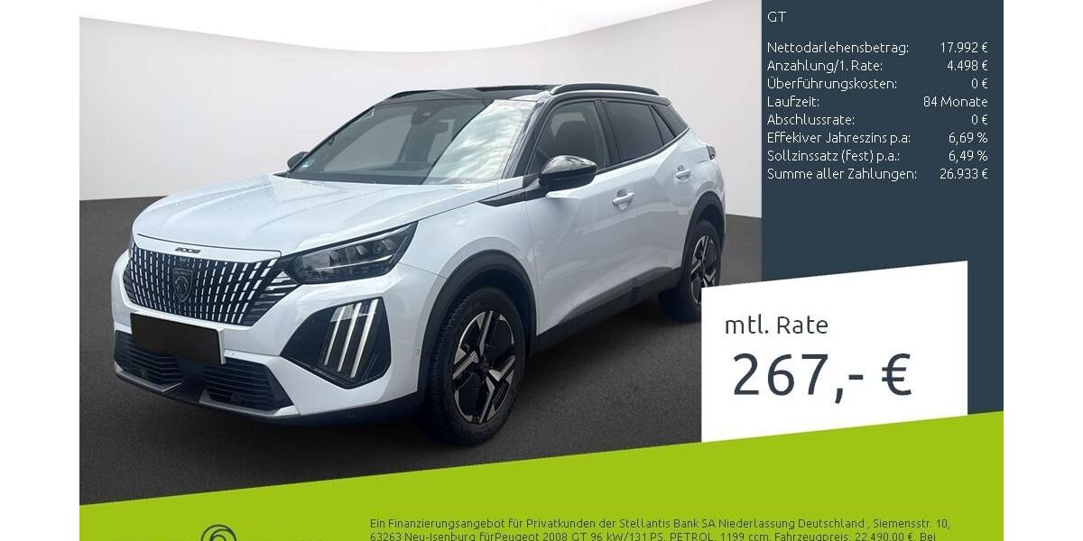 Peugeot 2008 32.445 km 22.490 &euro; Dülmen 48249