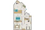 Etagenwohnung Herne Baukau - 3.5 Zimmer, 93 m&sup2;, 647&euro; | Angebot:26672566