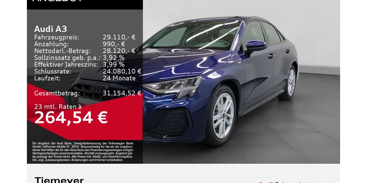 Audi A3 21.752 km 27.480 &euro; Bochum 44809